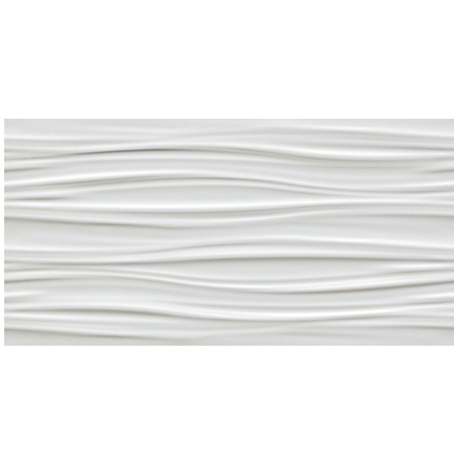 Керамогранит Atlas Concorde 3D Wall Design Ribbon White Matt 800х400 мм