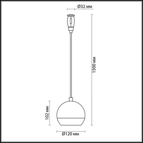 Светильник подвесной для трека Odeon Light Cemeta 3801/1 графитовый серый GU10 50W 220V