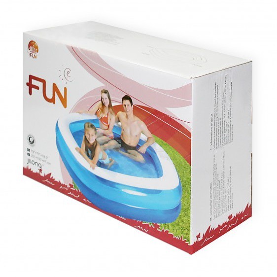 Бассейн надувной Jilong Giant Pentagon Pool 17222 201x197x47 см