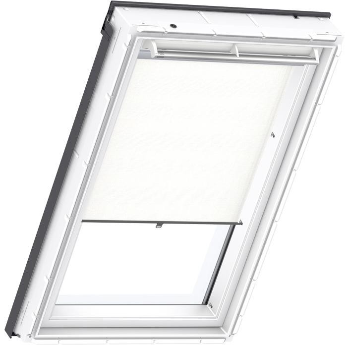 Штора рулонная Velux RHL 1028 белая (P06) 94х118 см на крючках