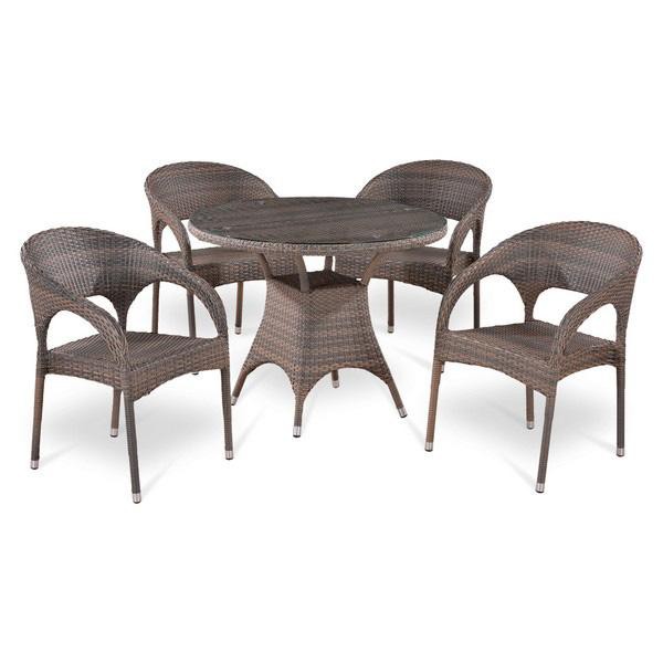 Комплект мебели Афина-Мебель T220СG-Y90СG-W1289 палевый