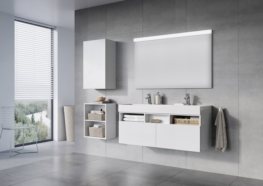 Тумба под раковину Ravak SD Natural 1200 X000001053 глянцевая белая