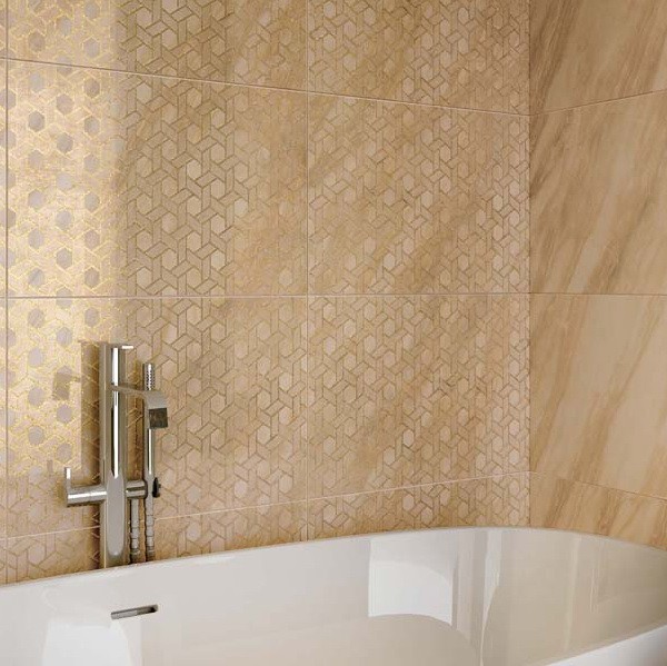 Плитка керамическая Atlas Concorde Supernova Marble Elegant Honey Hexagon 570х315 мм
