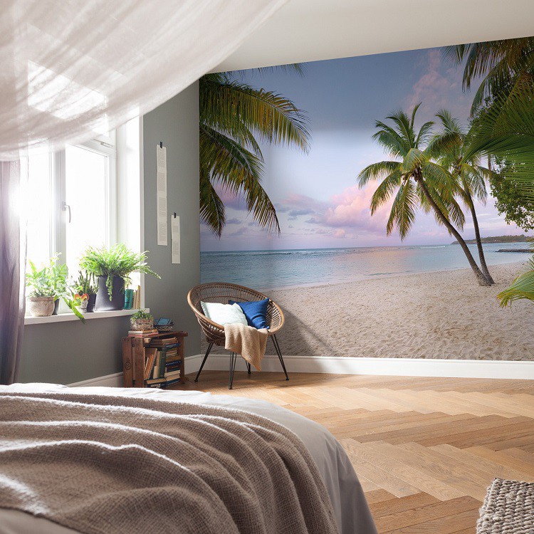 Фотообои флизелиновые Komar Paradise Morning XXL4-528 3,68х2,48 м