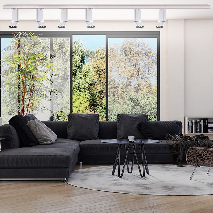 Светильник трековый светодиодный Novotech Bella 357954 белый с черным 12W 220-240V