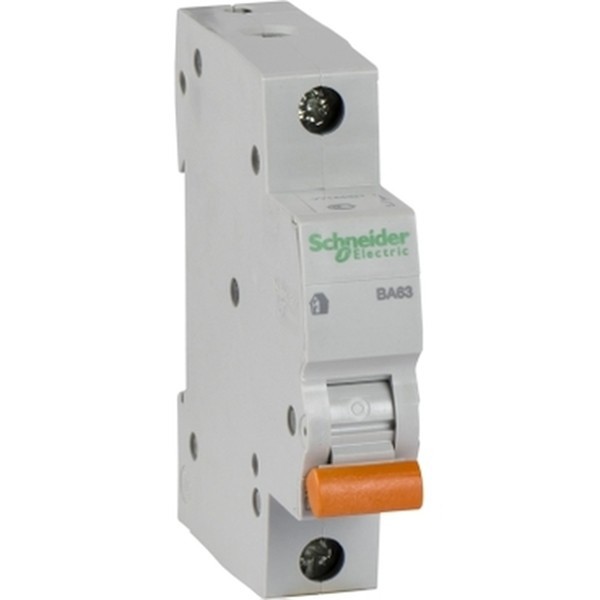 Автоматический выключатель Schneider Electric Домовой ВА63 1П C 25A 4,5кА