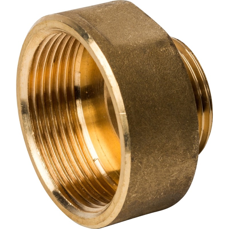 Переходник Stout SFT-0007-001121 1 1/2x1 дюйм с внутренней и наружной резьбой