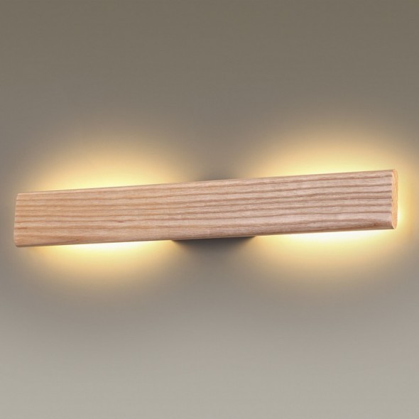 Светильник настенный светодиодный Odeon Light Woody 3868/8WA светлое дерево 8W 220V