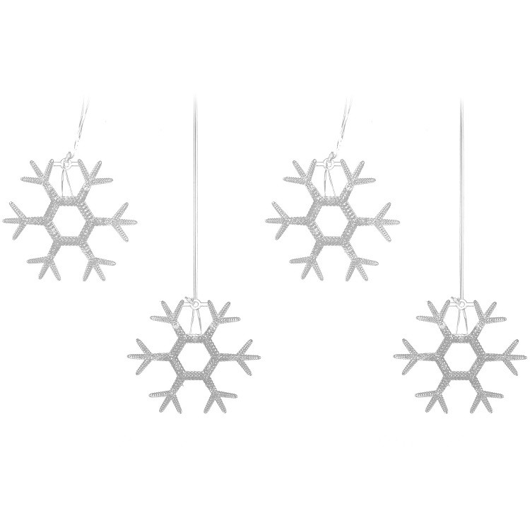 Занавес светодиодный фигурный Uniel Снежинки-1 ULD-E1503-036/DTA Blue IP20 Snowflakes-1