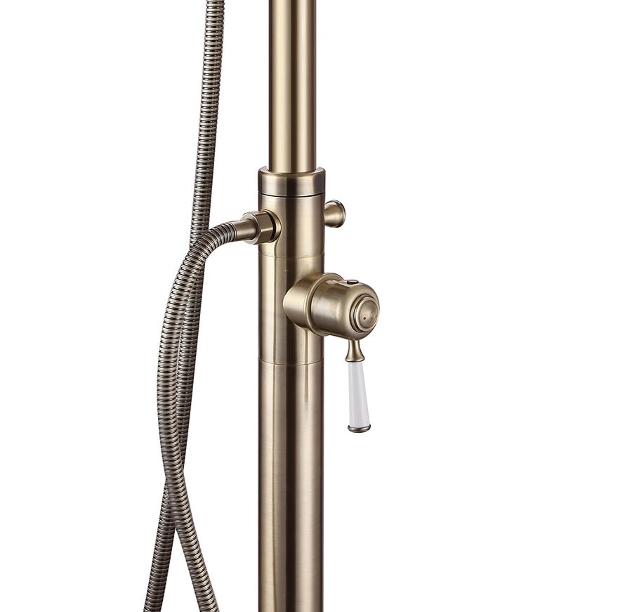 Стойка душевая Timo Arisa SX-5001/02 antique напольная