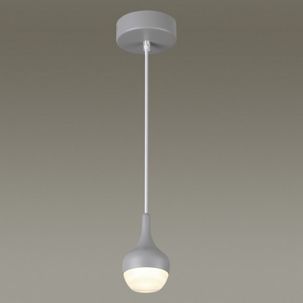 Светильник подвесной светодиодный Odeon Light Jolie 3820/8L темно-серый 8W 220V