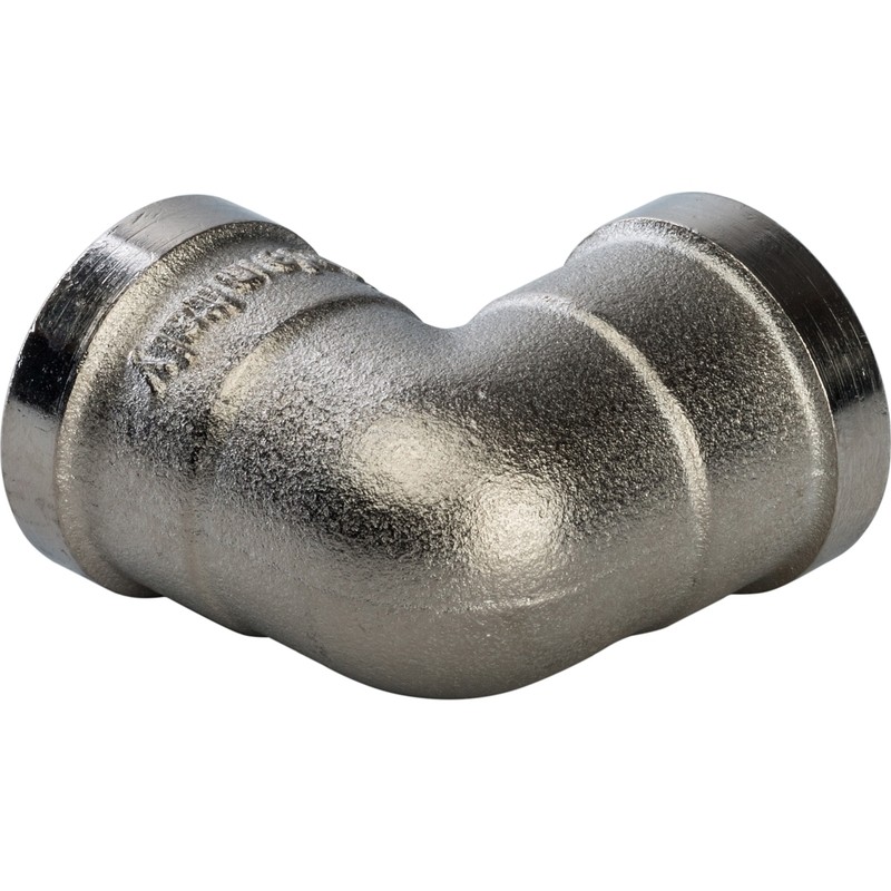 Угольник Stout SFT-0014-000038 3/8 дюйма никелированный с внутренней резьбой