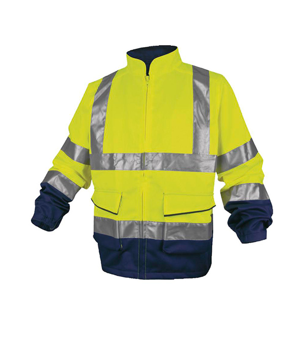 Куртка рабочая сигнальная Delta Plus 48-50 рост 164-172 см цвет желтый