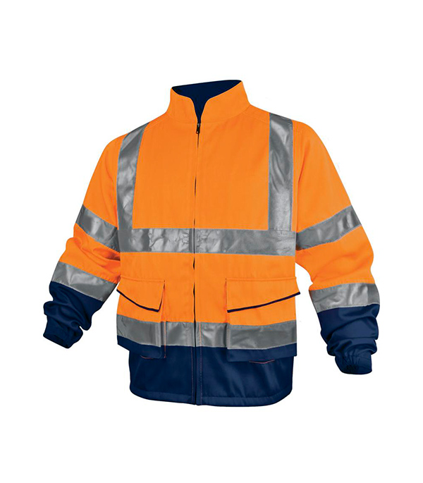 Куртка рабочая сигнальная Delta Plus 48-50 рост 164-172 см цвет флуоресцентный оранжевый