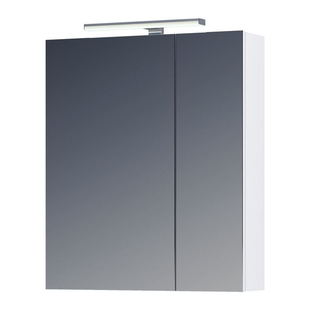 Зеркальный шкаф VIGO Plaza 600 мм со светильником подвесной