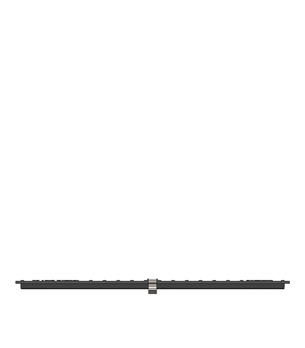 Решетка чугунная Filcoten DN100 500х124х5 мм С250 с пружинным крепежом