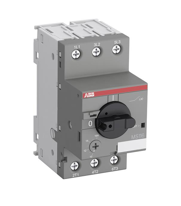 Автоматический выключатель ABB MS116-12.0 25kA c регулируемой тепловой защитой