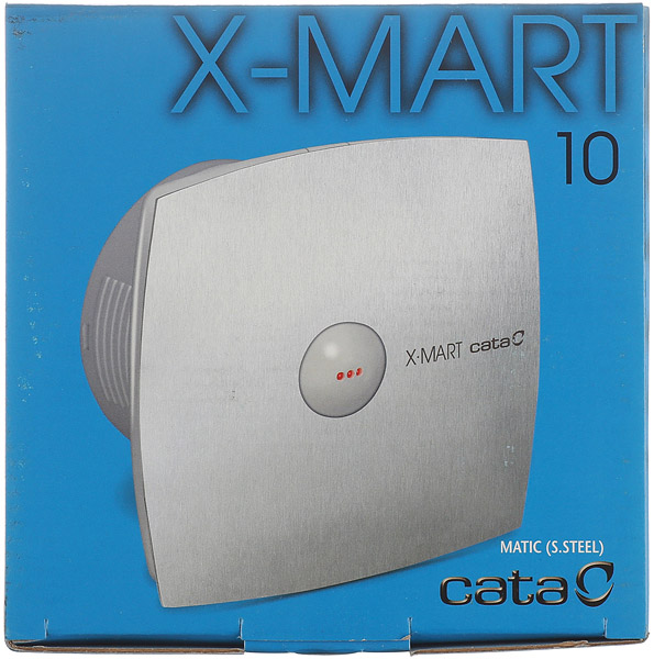 Вентилятор осевой d100 мм Cata X-Mart 10 слоновая кость