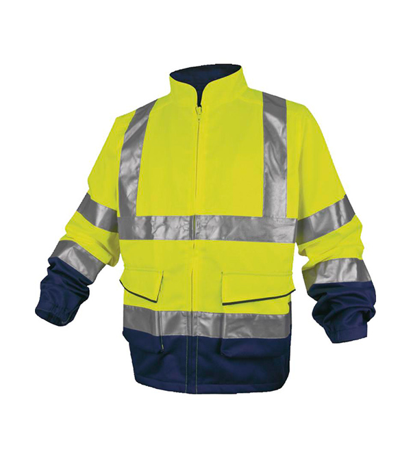 Куртка рабочая сигнальная Delta Plus 52-54 рост 172-180 см цвет желтый