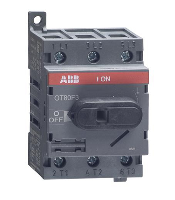 Рубильник ABB OT80F3 (1SCA105798R1001) 3P 80 А 690 В на DIN-рейку/монтажную плату