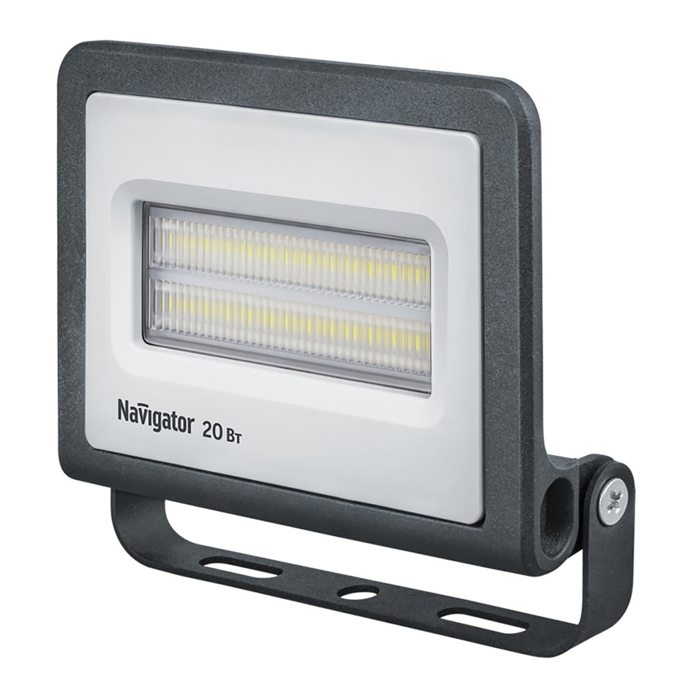 Прожектор светодиодный Navigator 20 Вт 200-240 В IP65 4000 К дневной свет