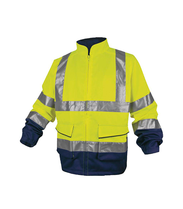 Куртка рабочая сигнальная Delta Plus 44-46 рост 156-164 см цвет желтый