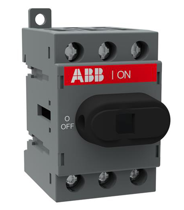 Рубильник ABB OT40F3 (1SCA104902R1001) 3P 40 А 690 В на DIN-рейку/монтажную плату