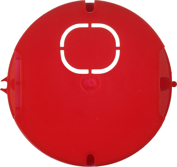 Подрозетник Промрукав для бетона круглая d64х40 мм 7 вводов красный IP20 безгалогенная