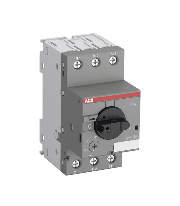 Автоматический выключатель ABB MS116-16.0 16kA c регулируемой тепловой защитой