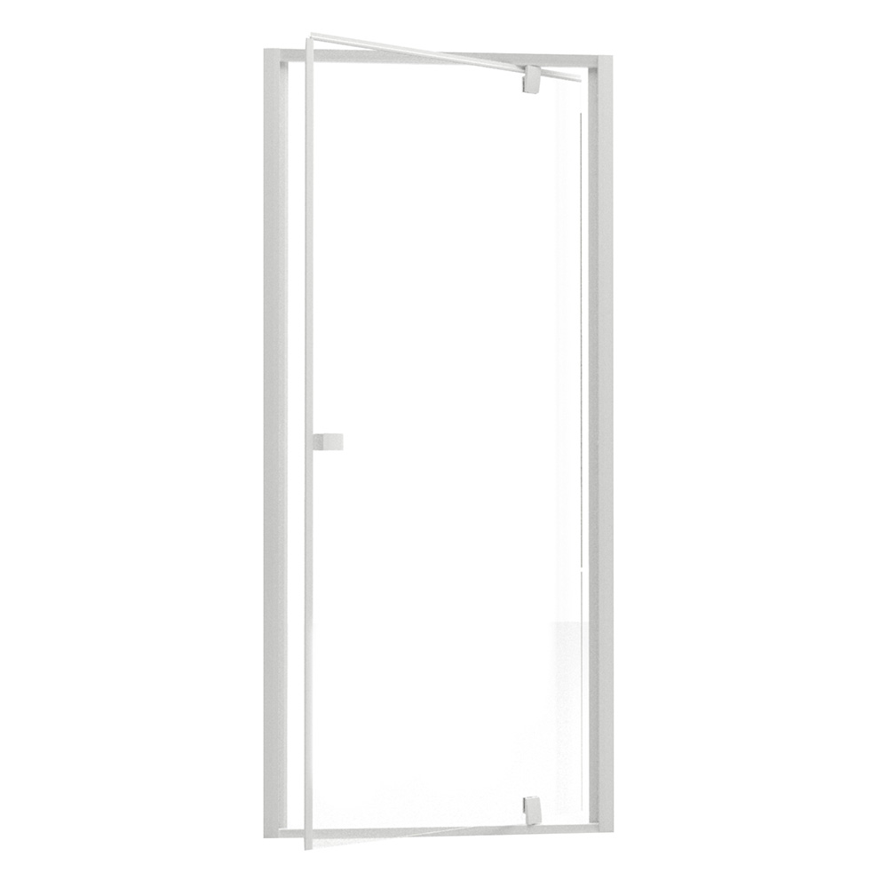 Душевая дверь поворотная RAVAK Pivot PDOP1 90 03G70100Z1 90х190 см прозрачное стекло 6 мм профиль белый