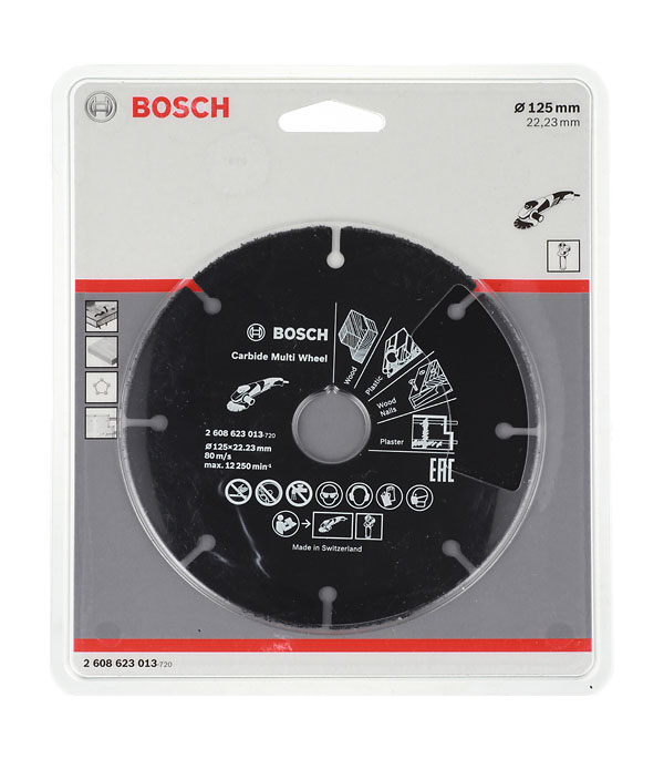 Круг отрезной универсальный Bosch (2608623013) 125х22х1 мм