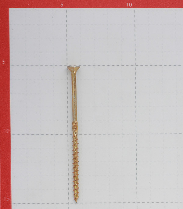 Саморезы по дереву 5.0x100 мм потайная головка конструкционные (50 шт.)