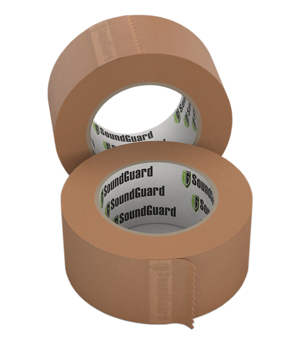 Лента клейкая SoundGuard Tape изоляционная коричневая 50 мм 40 м