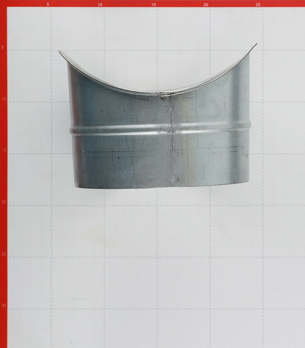 Врезка оцинкованная для круглых стальных воздуховодов d200х160 мм