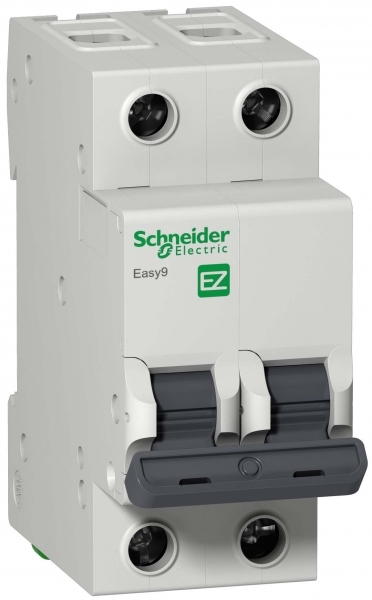 Автомат Schneider Electric Easy9 (EZ9F34250) 2P 50 А тип C 4,5 кА 230 В на DIN-рейку