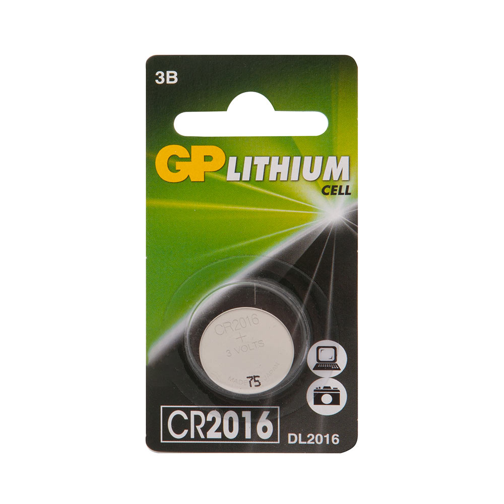 Батарейка GP Batteries CR2016 3 В 90 мАч (1 шт.)
