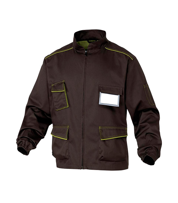 Куртка рабочая Delta Plus Panostyle 52-54 рост 172-180 см цвет коричневый/зеленый
