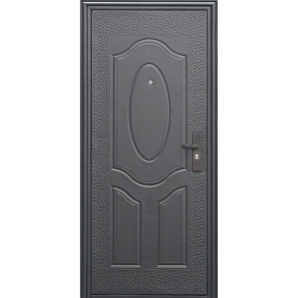Дверь входная Е40М левая коричневый - коричневый 860х2050 мм
