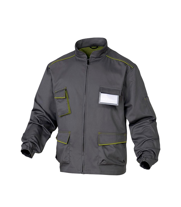 Куртка рабочая Delta Plus Panostyle 52-54 рост 172-180 см цвет серый/зеленый